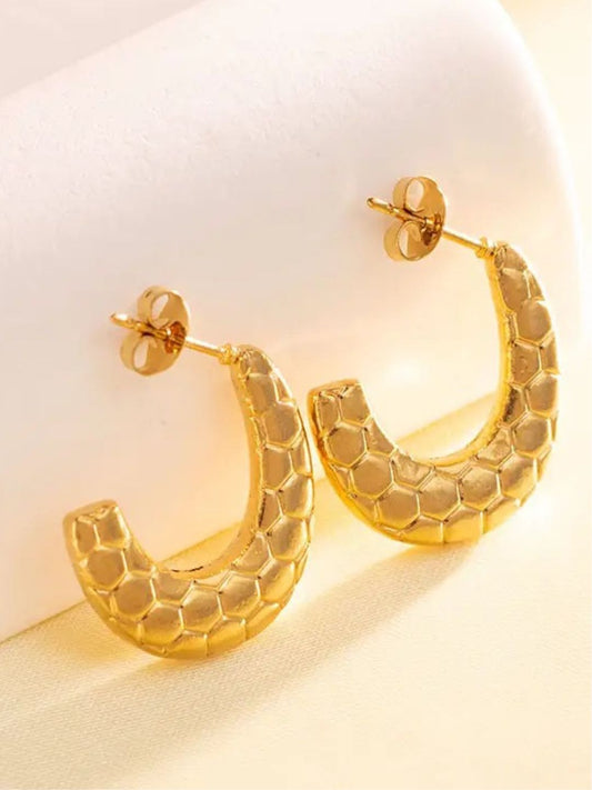 Moon Classic Vintage Stud Earrings