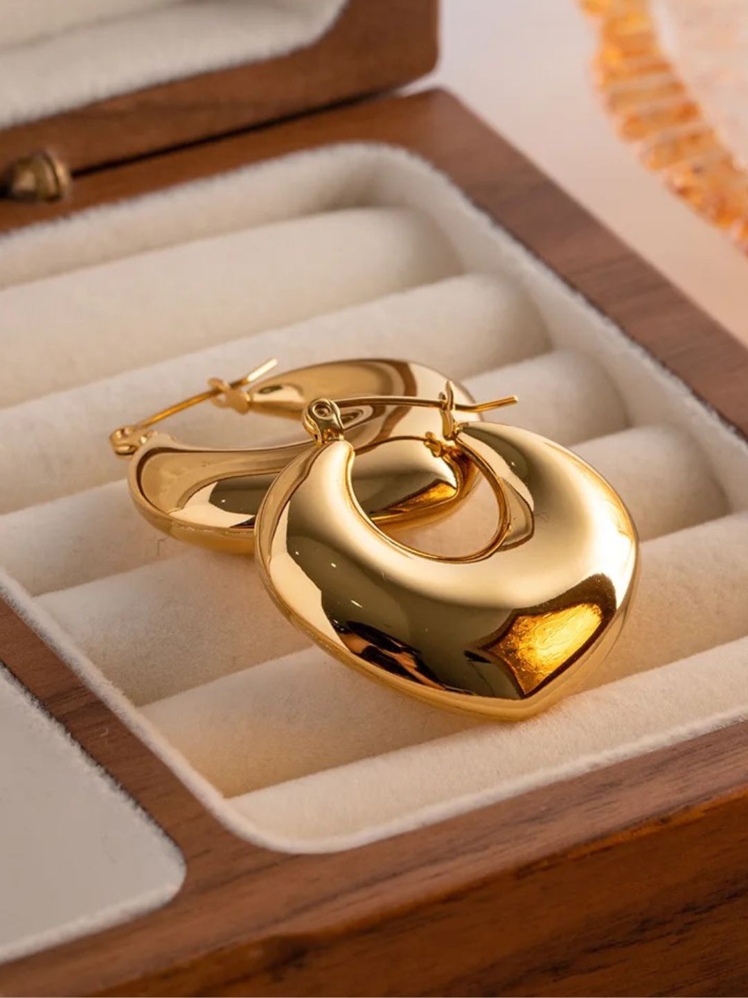 Chunky Hoop Earrings