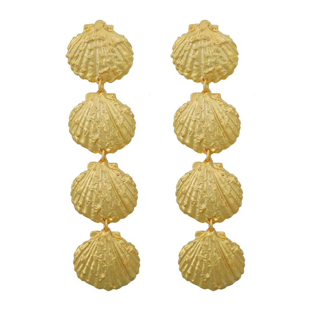 Ocean Muse Drop Earrings – Statement Fashion Jewelry