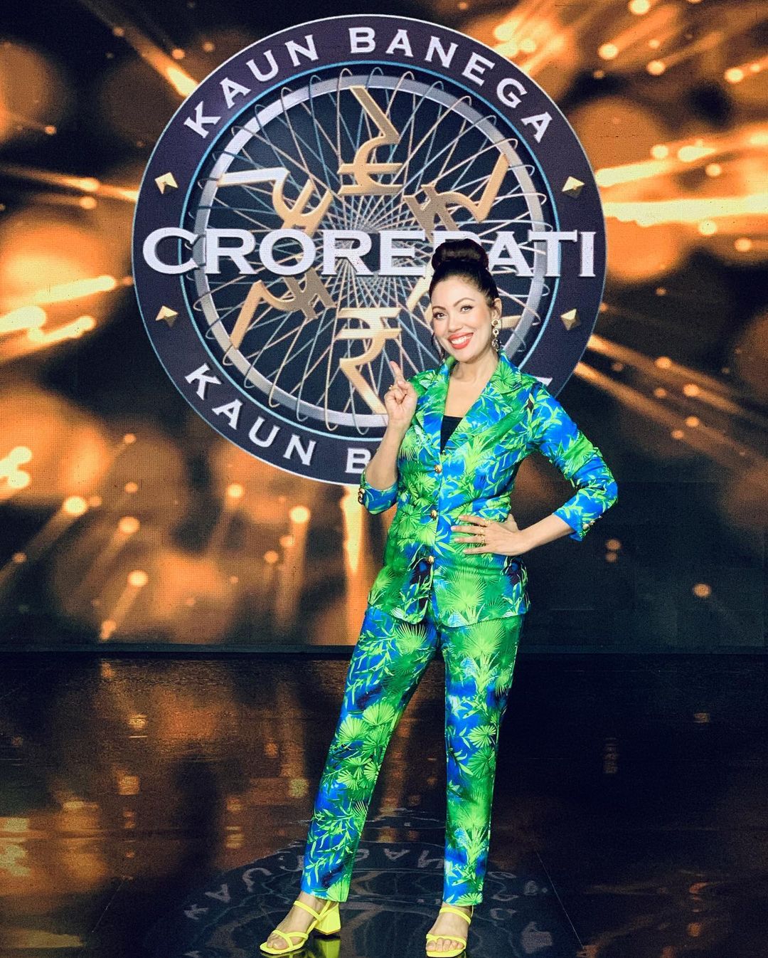 Animal Print Statement Earrings