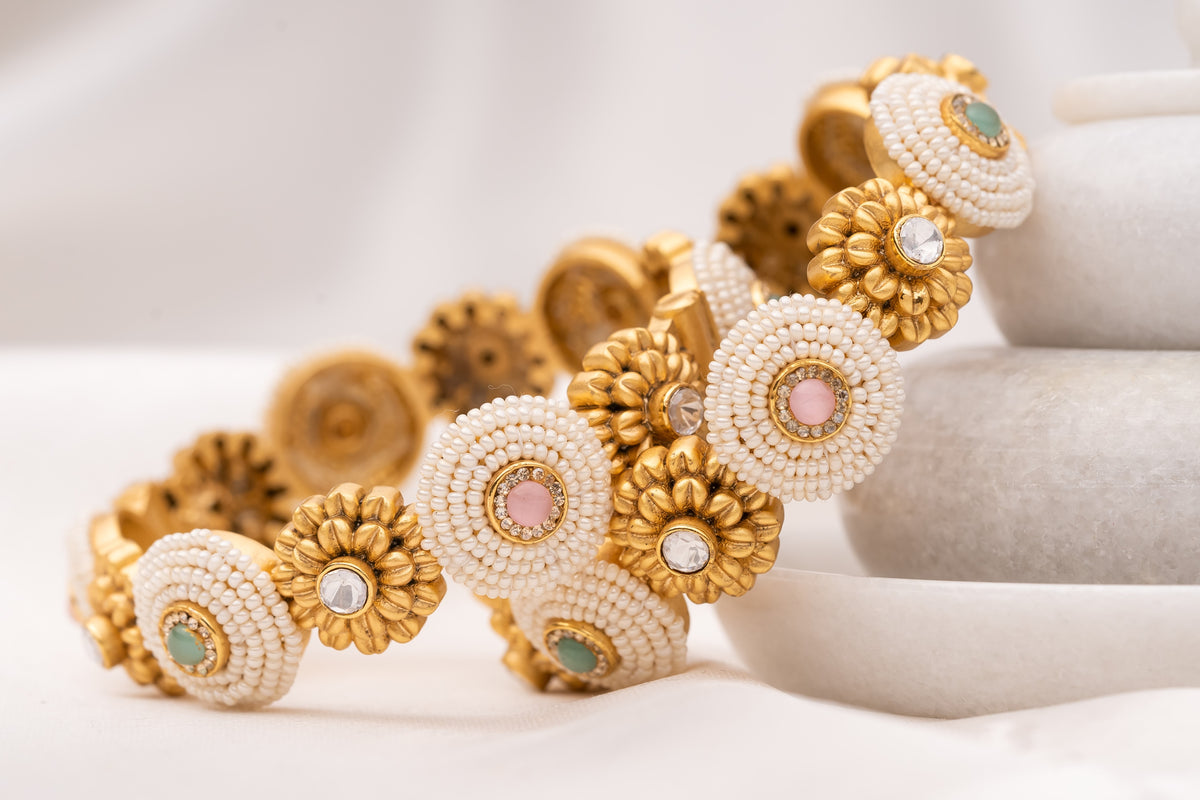 Pasheen Pearl Bangle- Pair of 2