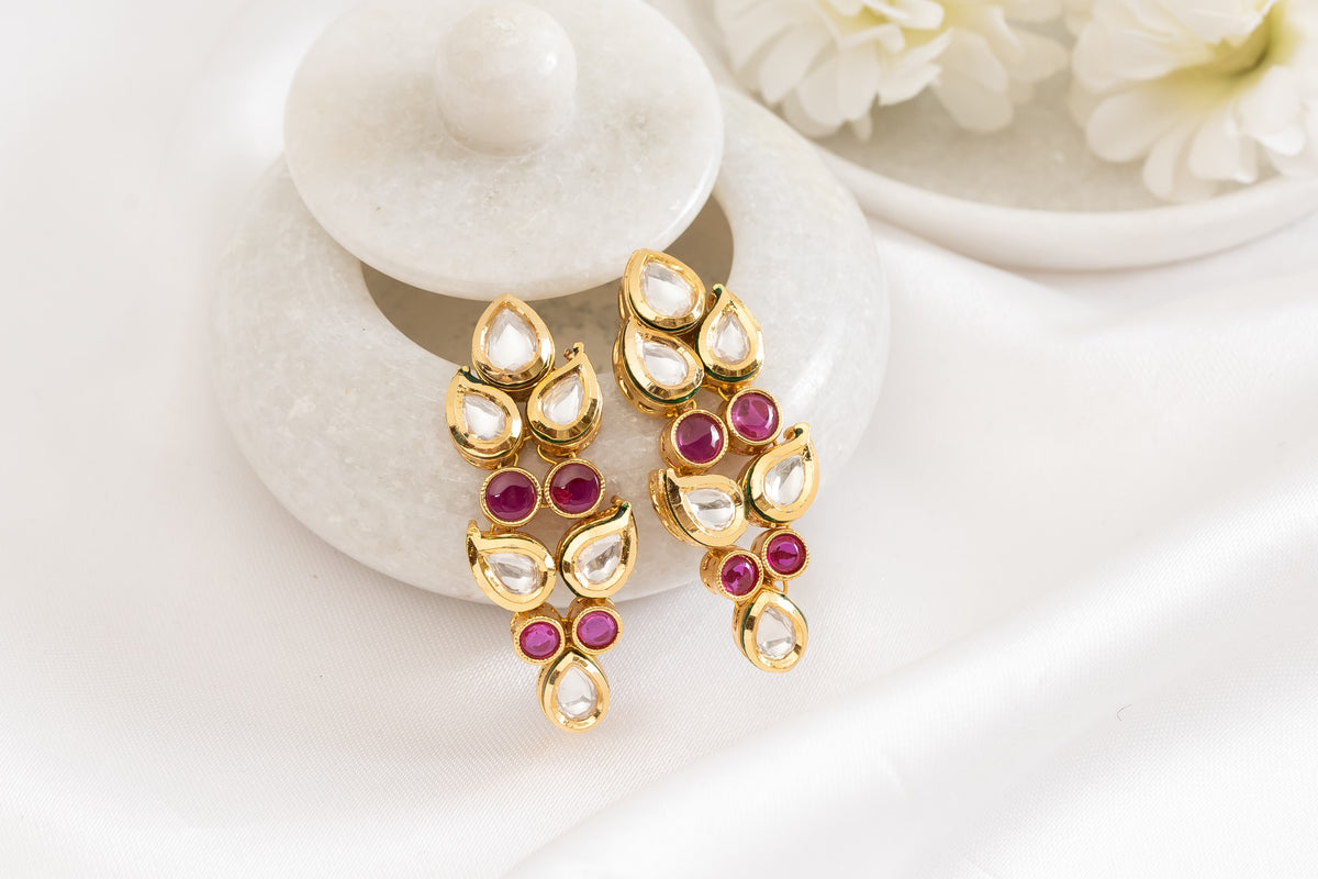 Maira Kundan Earring