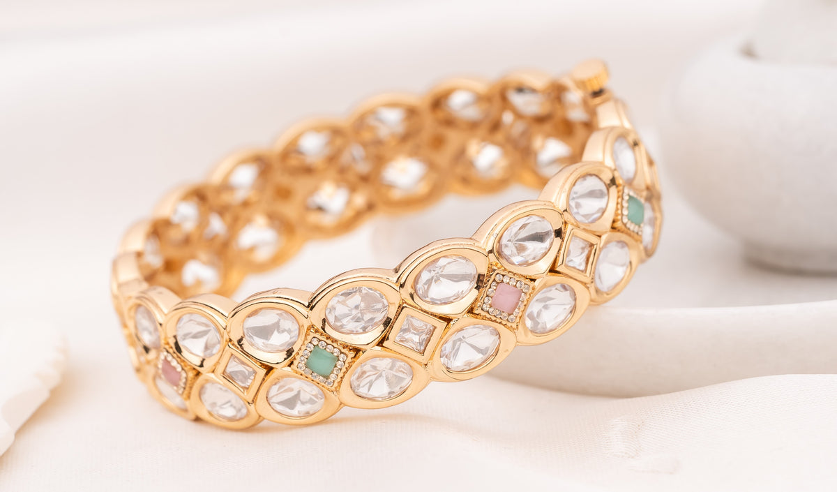 Rang Multicoloured Pastel Bangle- Pair of 2