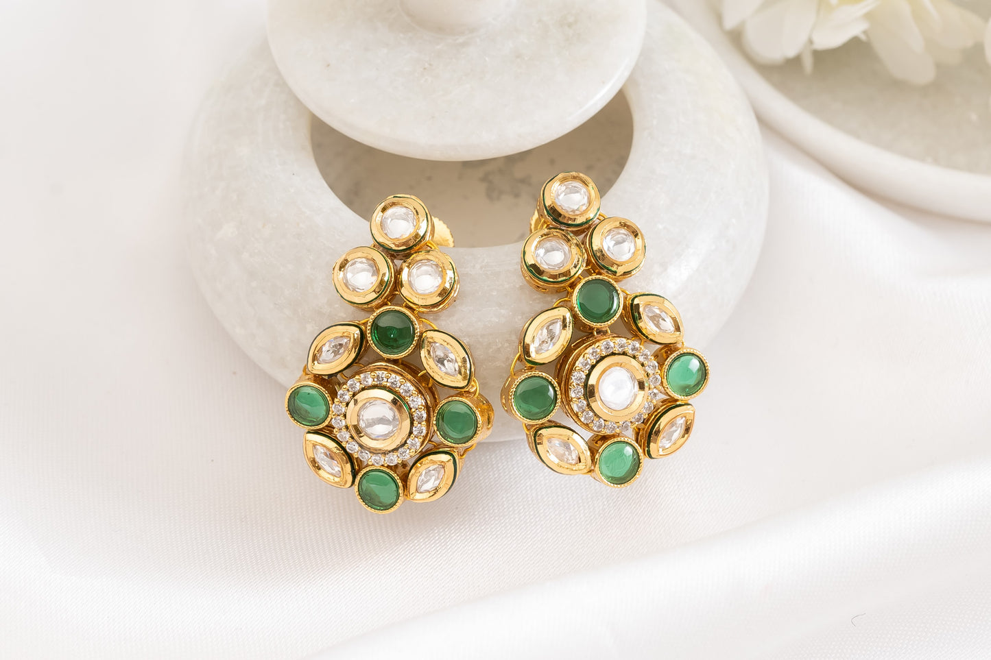 Riba Kundan Earring
