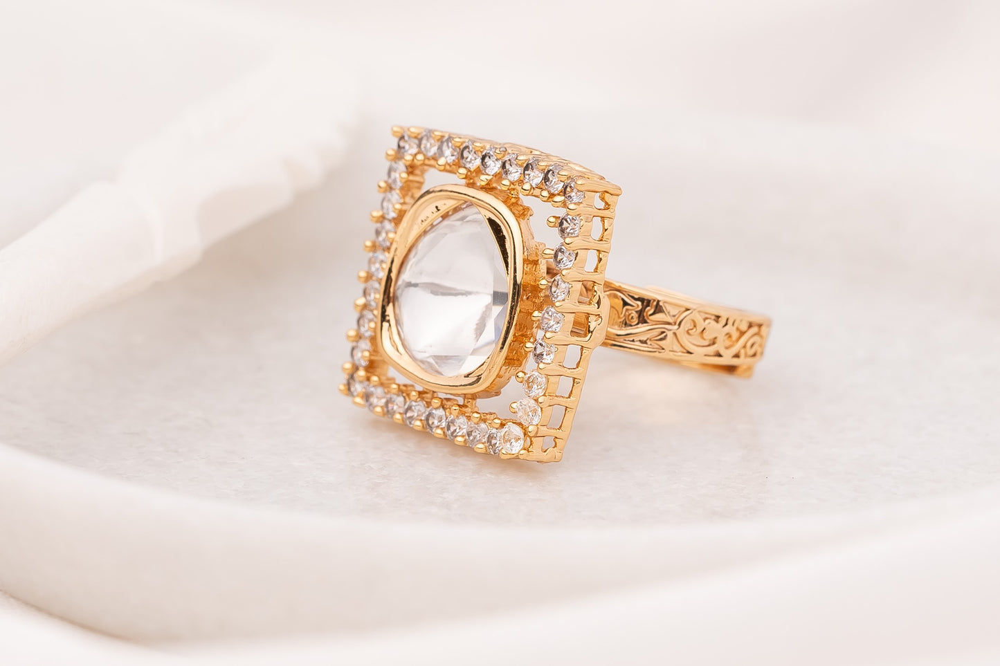 Odette Polki Ring