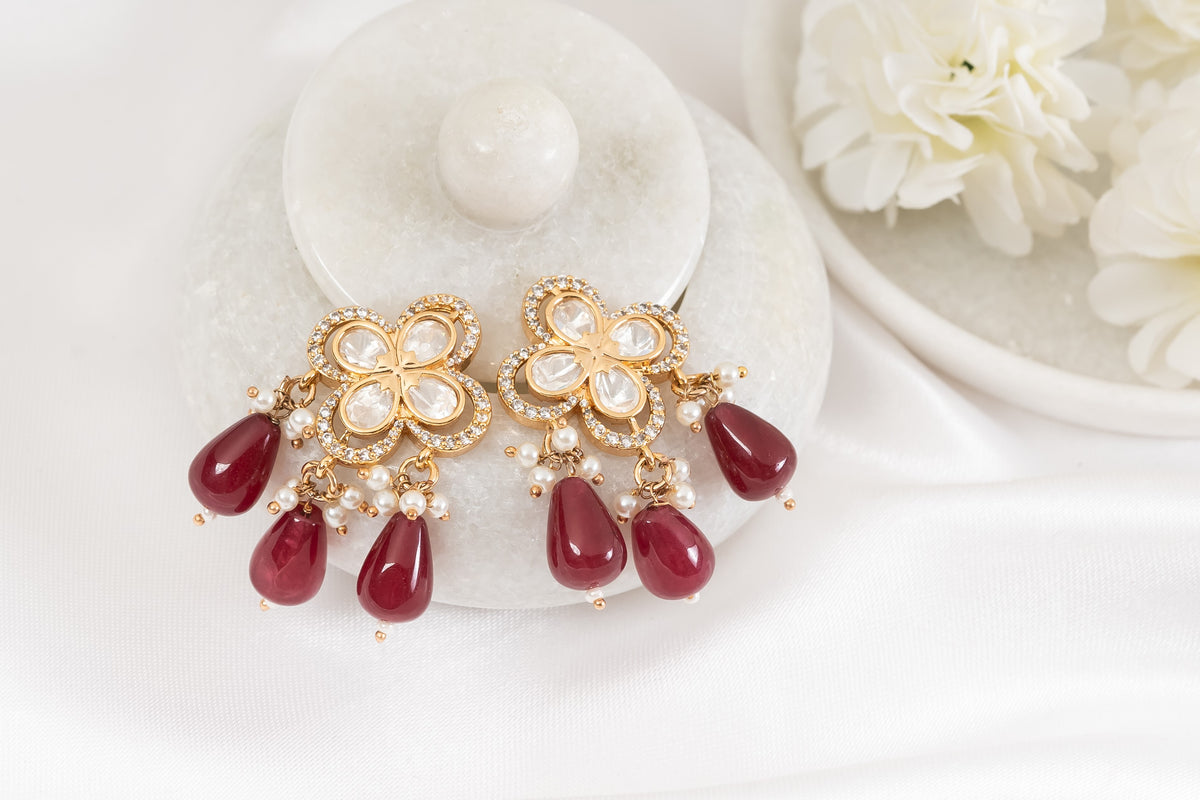 Qirin Polki Earring