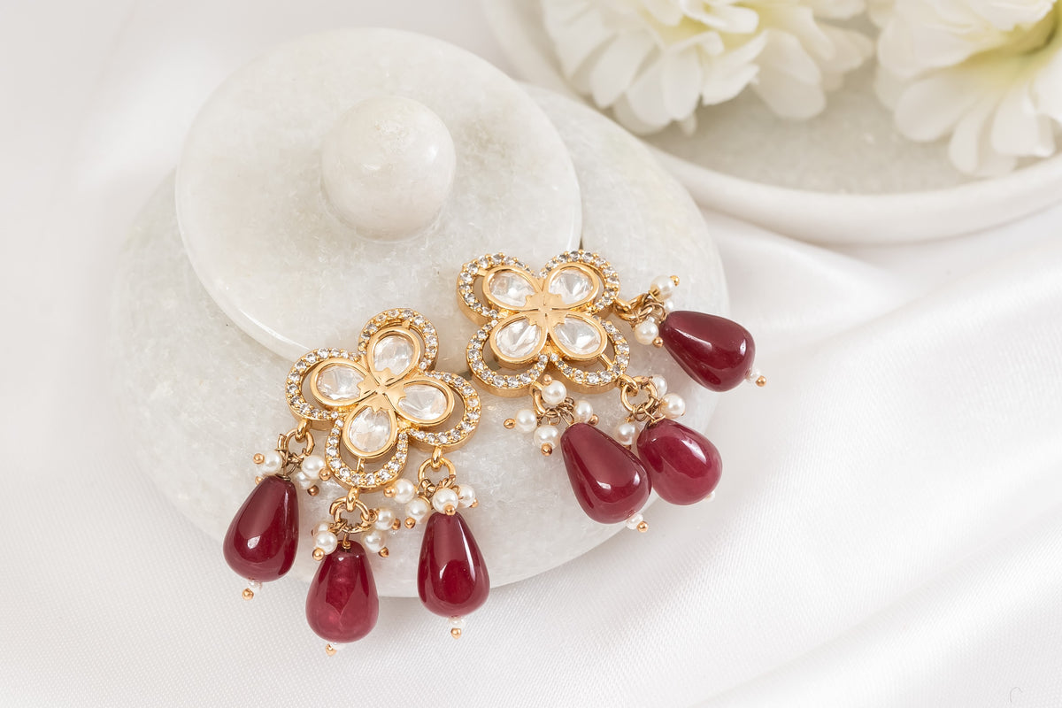 Qirin Polki Earring