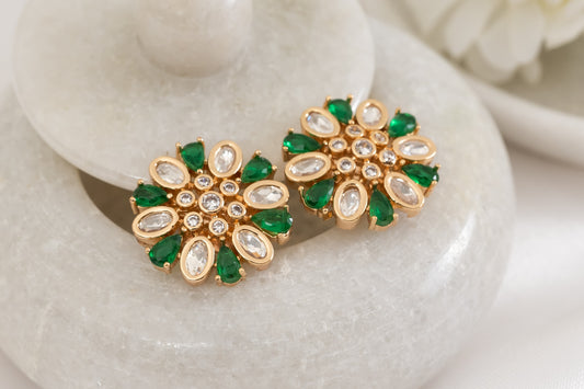 Shaina Polki Earring