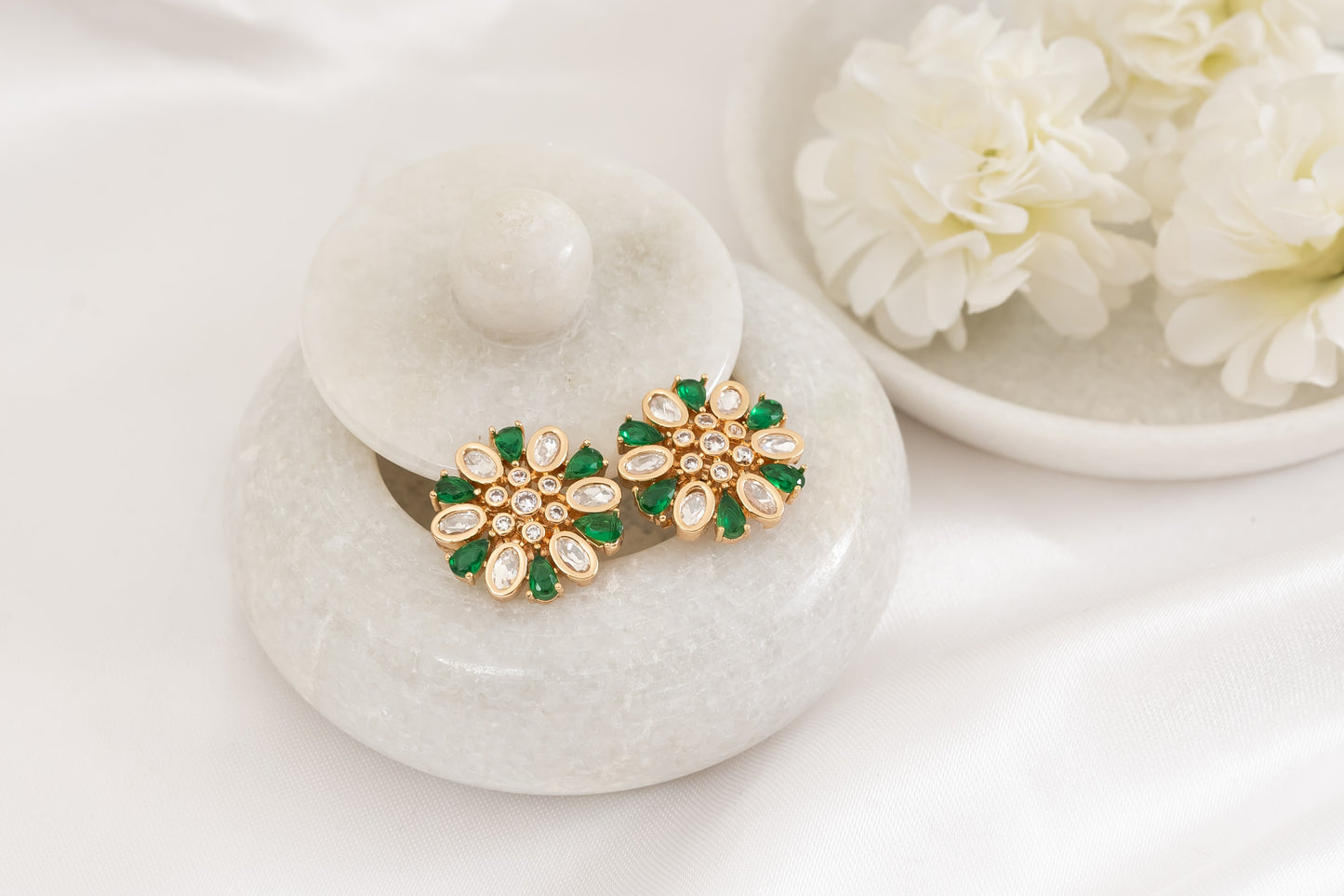 Shaina Polki Earring