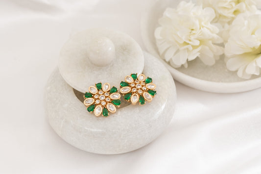 Shaina Polki Earring