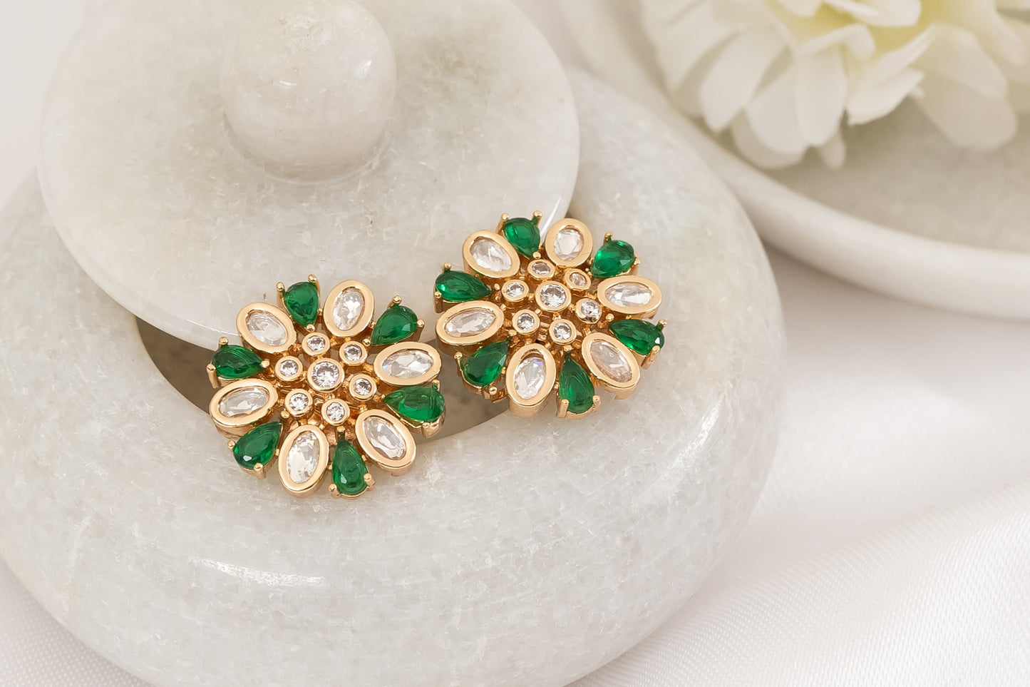 Shaina Polki Earring