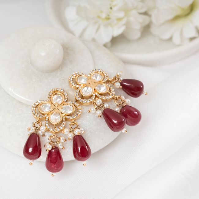 Qirin Polki Earring