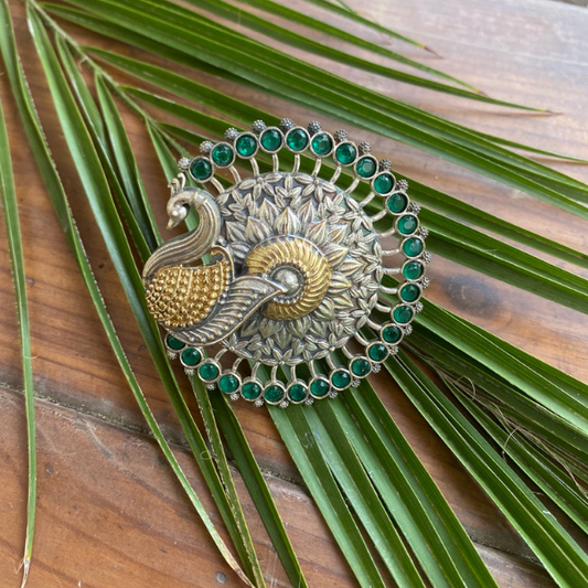 Handmade Silver Plated Oxidised Ring