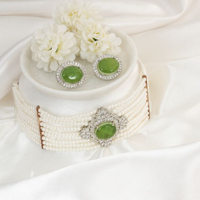 Pearl Charm Necklace