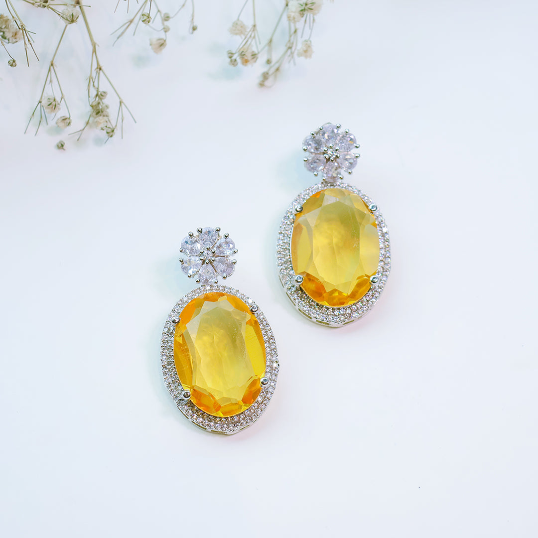 American Diamond Necklace Set – Party Jewellery