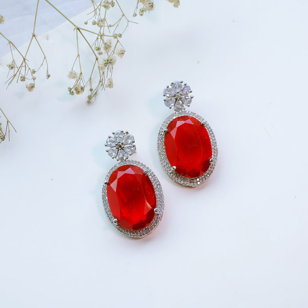 American Diamond Necklace Set – Party Jewellery