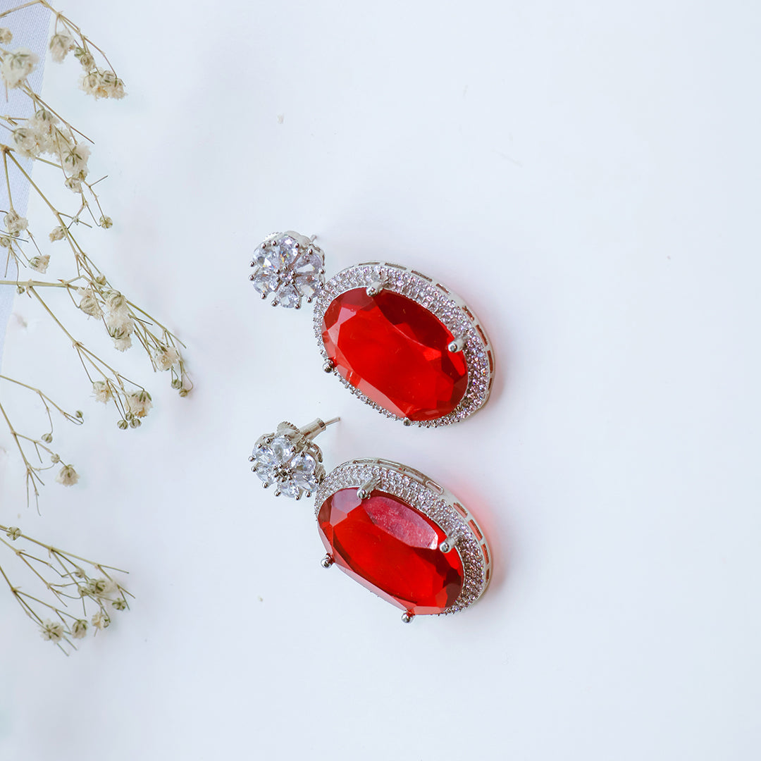 American Diamond Necklace Set – Party Jewellery