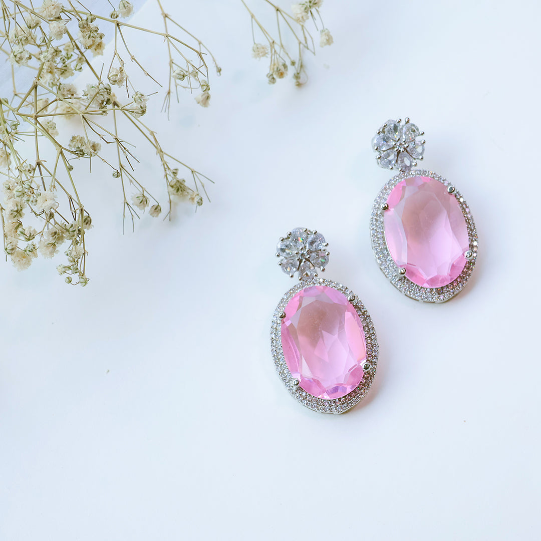 American Diamond Necklace Set – Party Jewellery