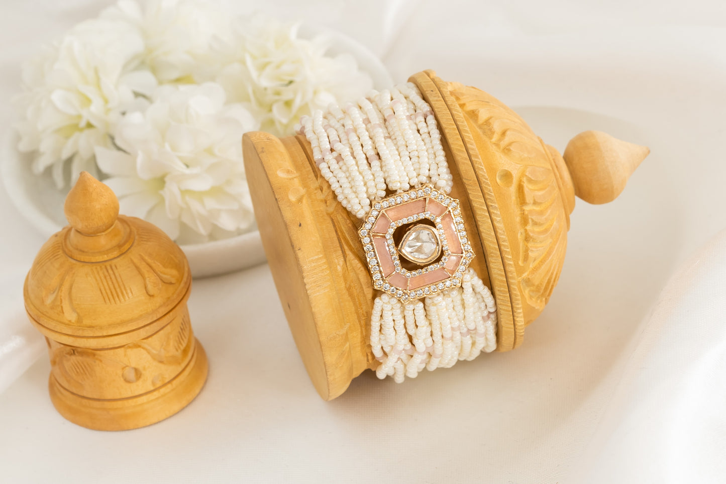 Koshi Pastel Pink Mother Of Pearl Bracelet