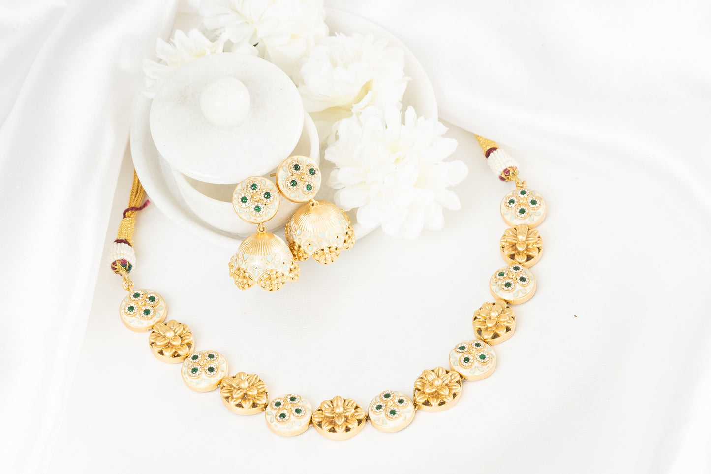 Waniya Meenakari Necklace