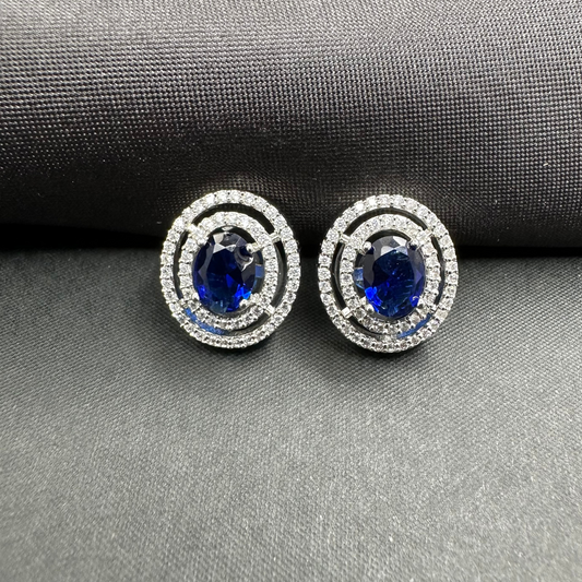 American Diamond Earrings CZ Studs