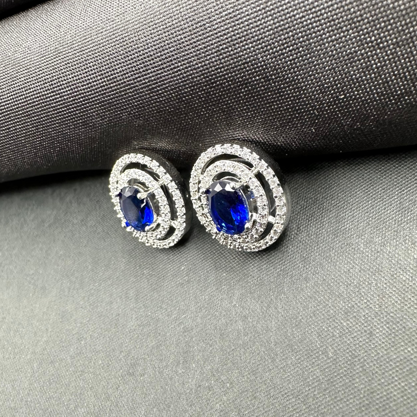 American Diamond Earrings CZ Studs
