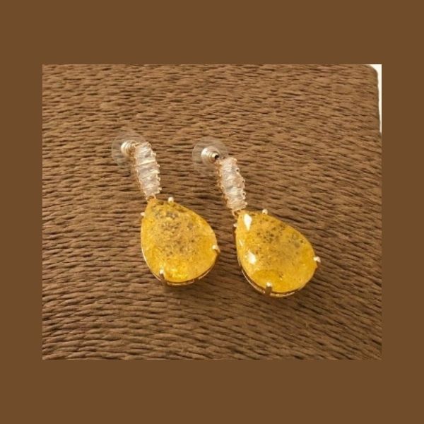 Droplet Design Earrings