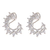 Ear Wrap Style American Diamond Hoop Earrings