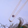 Handcrafted Gold-Plated Layered Necklace Set With Blue Paachi Kundan Stone Floral & Bird Charms
