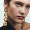 Lusture Loop Long Earrings – Statement Fashion Jewelry