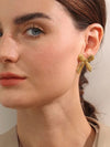 The Ribbed Ribbon Studs