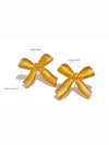 The Ribbed Ribbon Studs