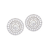Pearl Circle American Diamond Earring