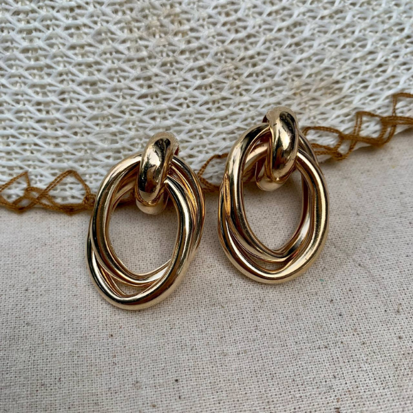 Twisted Stud Earring