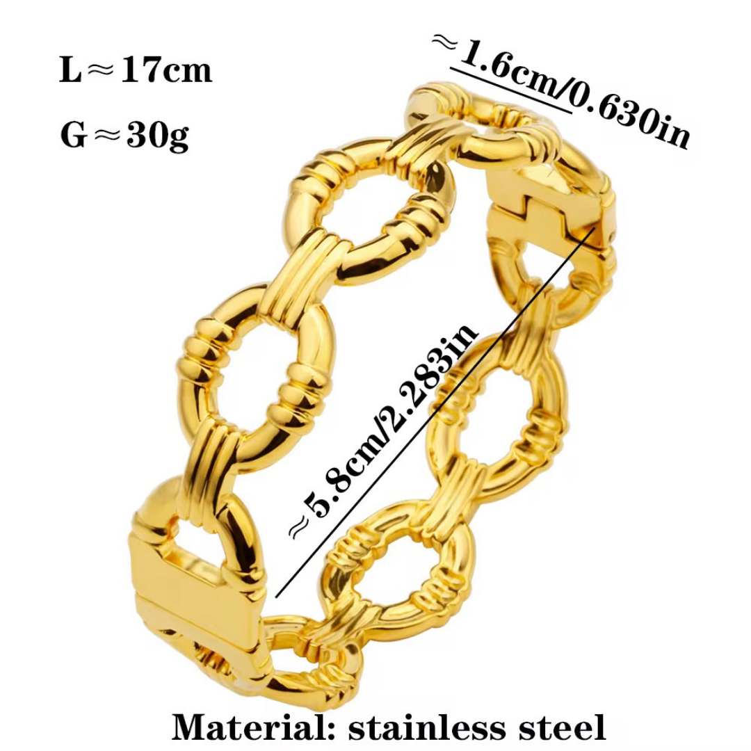 Golden Link Luxe Bracelet