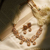 Kira White Moissanite Necklace Set