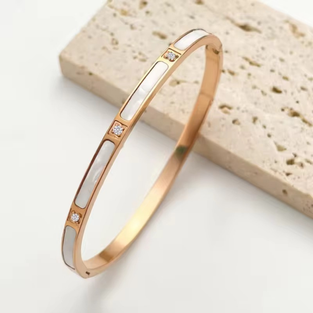 Moonlit Mother Of Pearl Bracelet