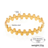 Pebble Gold Bracelet
