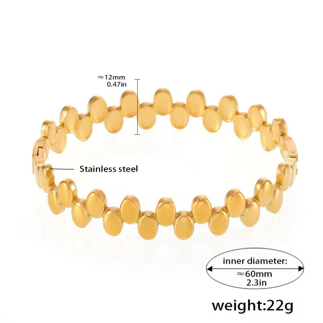 Pebble Gold Bracelet