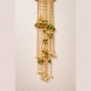 Ethereal Gold Charm & Pearl Hair Chain