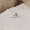 Classic Solitaire Stud Earrings