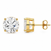 Classic Solitaire Stud Earrings