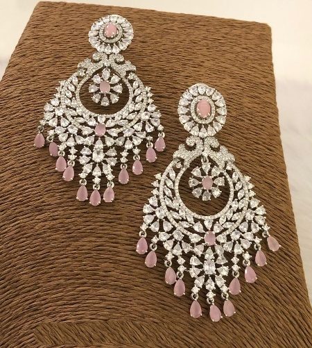 Elaborate CZ Earring