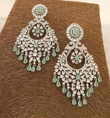 Elaborate CZ Earring