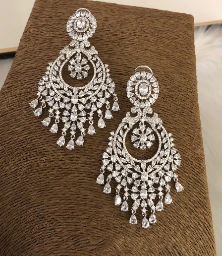 Elaborate CZ Earring
