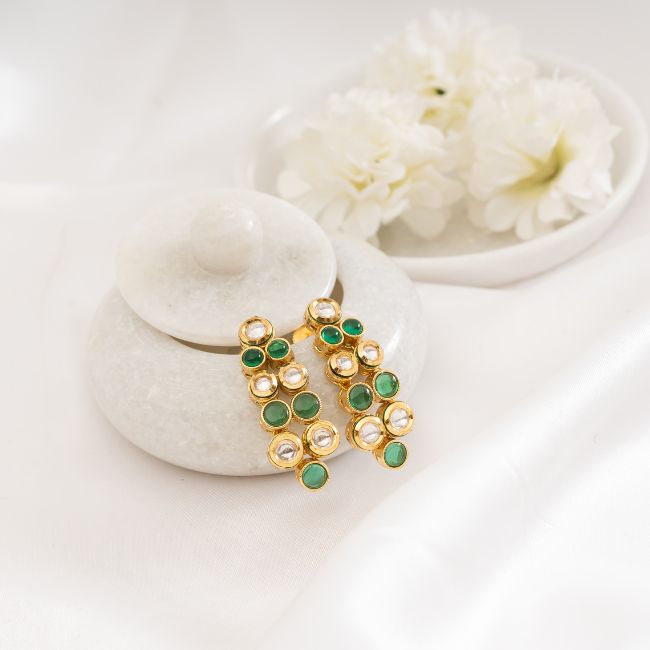 Nahida Kundan Earring