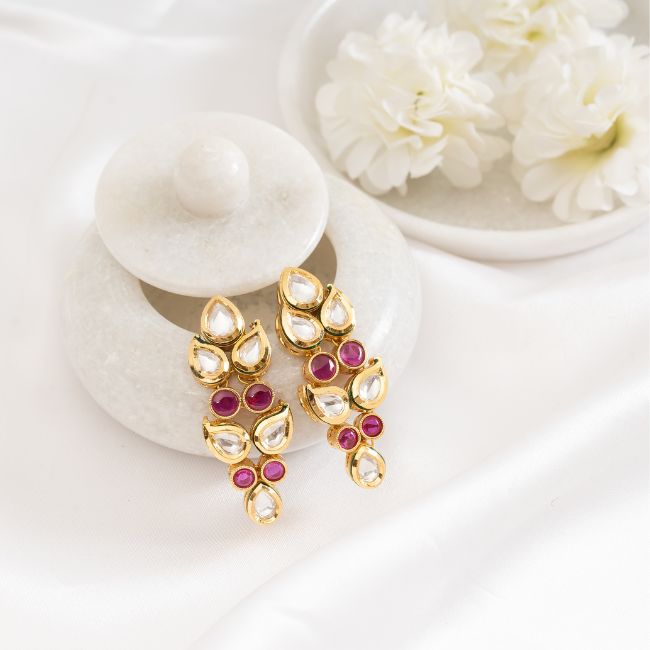 Maira Kundan Earring