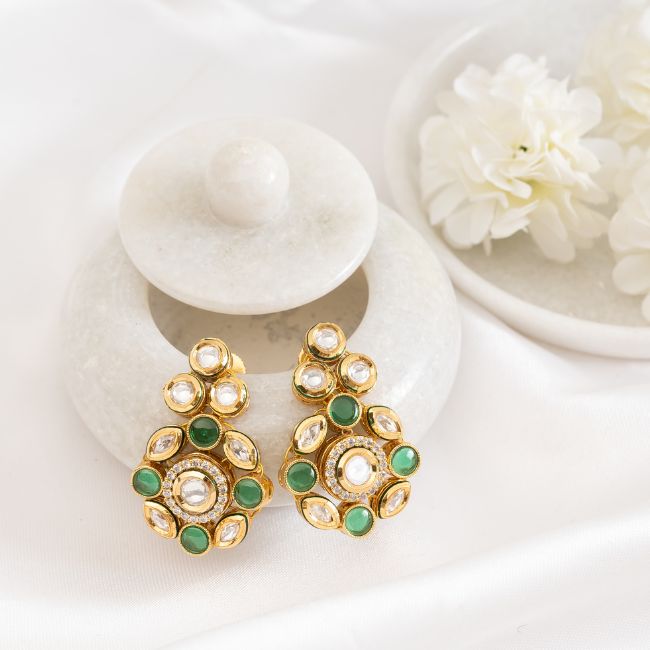 Riba Kundan Earring