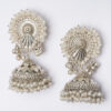 Lookalike Silver Plated Premium Dangler Jhumka Earring