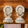 Lookalike Silver Plated Premium Dangler Jhumka Earring